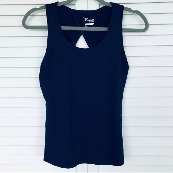 Old Navy Tops - Active by Old Navy Blue Fitted Tank Top Size S